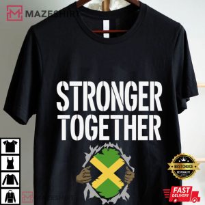 Hurricane Melissa Jamaica Strong Relief Support Jamaica T Shirt (1)