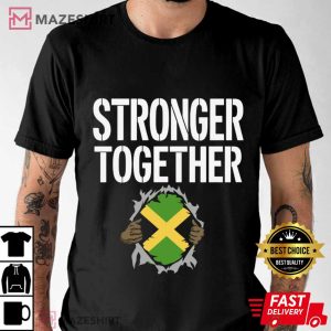 Hurricane Melissa Jamaica Strong Relief Support Jamaica T Shirt (2)