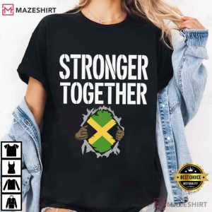 Hurricane Melissa Jamaica Strong Relief Support Jamaica T Shirt (3)
