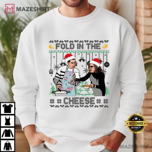 Fold In The Cheese Christmas Best Wishes Warmest Regards Ew David Holiday T Shirt (4)