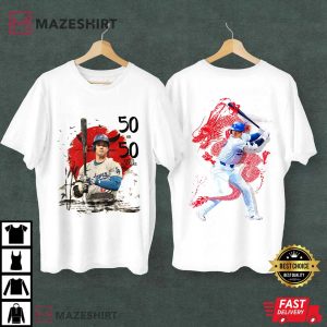 Shohei Ohtani Baseball Los Angeles Dodgers Game Day T Shirt (1)