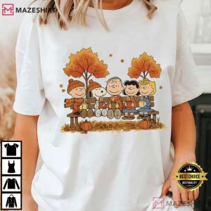 Snoopy Fall Peanuts Thanksgiving T-Shirt