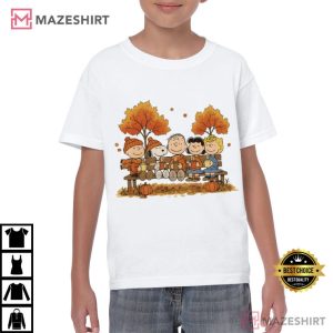 Snoopy Fall Peanuts Thanksgiving T Shirt (3)