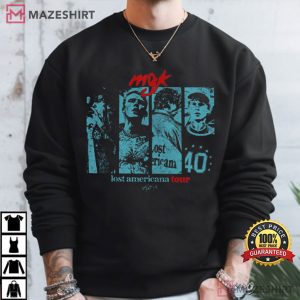 Machine Gun Kelly Lost Americana Tour Vintage T Shirt (4)