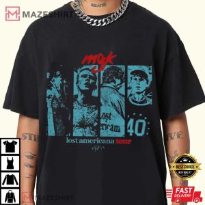 Machine Gun Kelly Lost Americana Tour Vintage T Shirt (3)