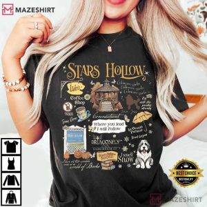 Stars Hollow Gilmore Girls Luke’s Diner T Shirt (3)