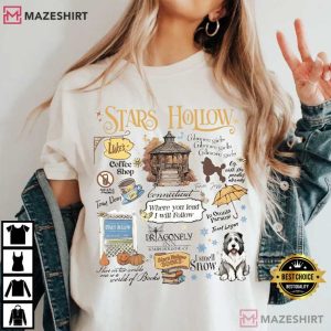 Stars Hollow Gilmore Girls Luke’s Diner T Shirt (1)