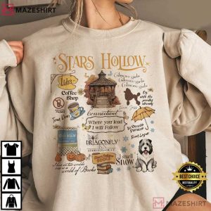 Stars Hollow Gilmore Girls Luke’s Diner T Shirt (2)