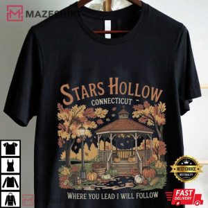 Stars Hollow Where You Lead I Will Follow Autumn Festival T Shirt (1)