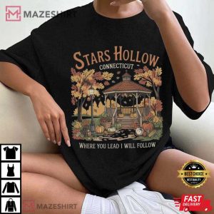 Stars Hollow Where You Lead I Will Follow Autumn Festival T Shirt (2)