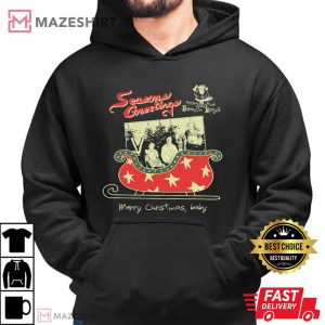 The Beach Boys Merry Christmas Xmas Fan Gift T Shirt (3)
