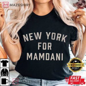 New York For Zohran Mamdani Democratic T Shirt (3)
