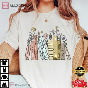 Book Lover There Is No Such Thing As Too Many Books T-Shirt