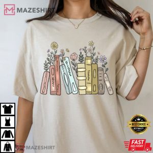 Book Lover There Is No Such Thing As Too Many Books T Shirt (3)