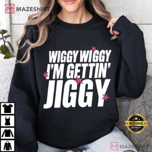 Wiggy Wiggy I’m Gettin’ Jiggy Five Boyband Music T Shirt (4)