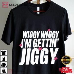 Wiggy Wiggy I’m Gettin’ Jiggy Five Boyband Music T Shirt (1)