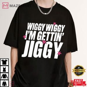 Wiggy Wiggy I’m Gettin’ Jiggy Five Boyband Music T-Shirt