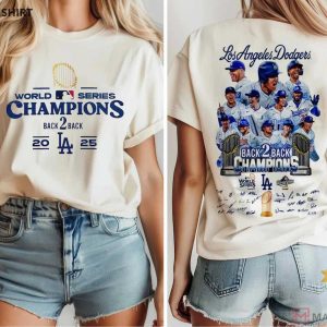 Let’s Go Los Angeles Dodgers Champions 2025 Baseball T Shirt (3)