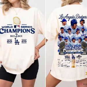 Let’s Go Los Angeles Dodgers Champions 2025 Baseball T Shirt (2)