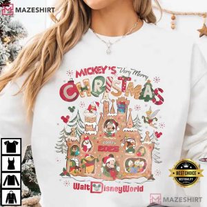 Mickey Very Merry Christmas Disney World 2025 T Shirt (4)