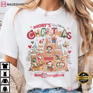 Mickey Very Merry Christmas Disney World 2025 T-Shirt
