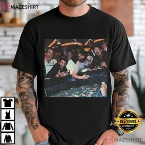 The Hangover Poker Scene Funny Movie Graphic T-Shirt