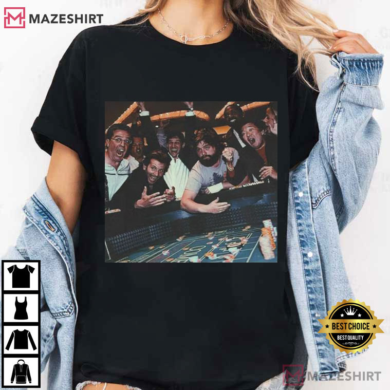 The Hangover Poker Scene Funny Movie Graphic T-Shirt The Hangover Poker Scene Funny Movie Graphic T-Shirt