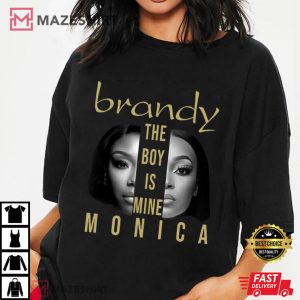 Brandy And Monica The Boy Is Mine Concert Tour T-Shirt