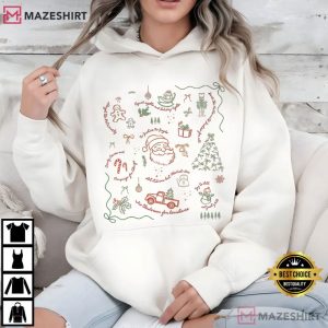 Subtle Anti Trump Christmas Coquette Political T Shirt (2)