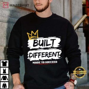 Built Different Sneaker Air Jordan 12 Taxi T Shirt (4)