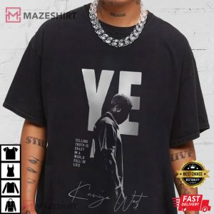 Kanye West Rapper Bootleg Graphic T-Shirt