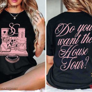 Sabrina Carpenter Do You Want The House Tour Concert T-Shirt