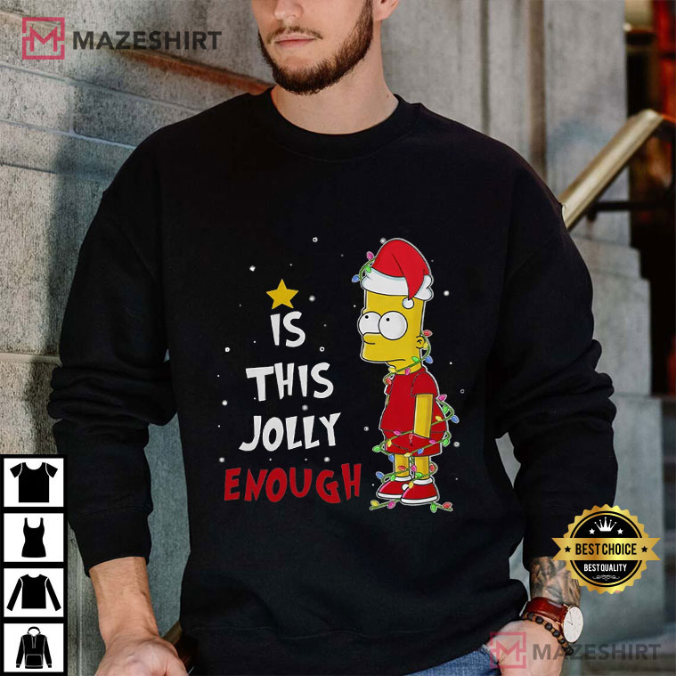 Bart Simpson Christmas This Jolly T-Shirt
