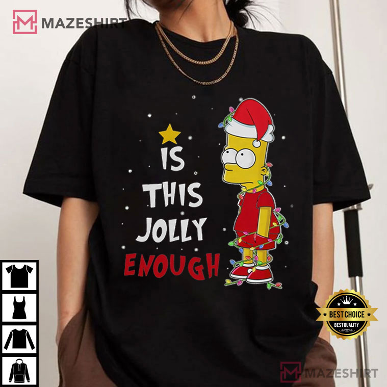 Bart Simpson Christmas This Jolly T-Shirt