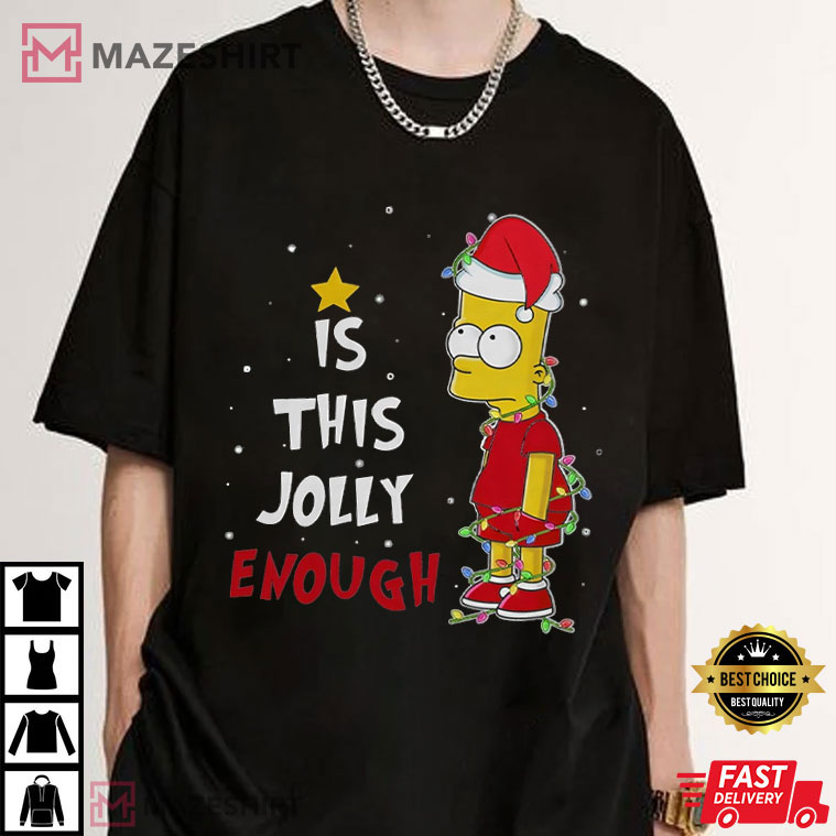 Bart Simpson Christmas This Jolly T-Shirt