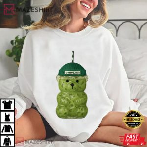Matcha Lovers Otkydach Bearista Cup Matcha Bear T Shirt (3)