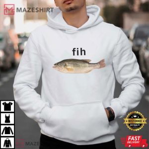Fih Fish Funny Stupid Meme T Shirt (3)