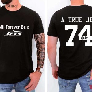 Nick Mangold A True Jet 74 Football Tribute T-Shirt