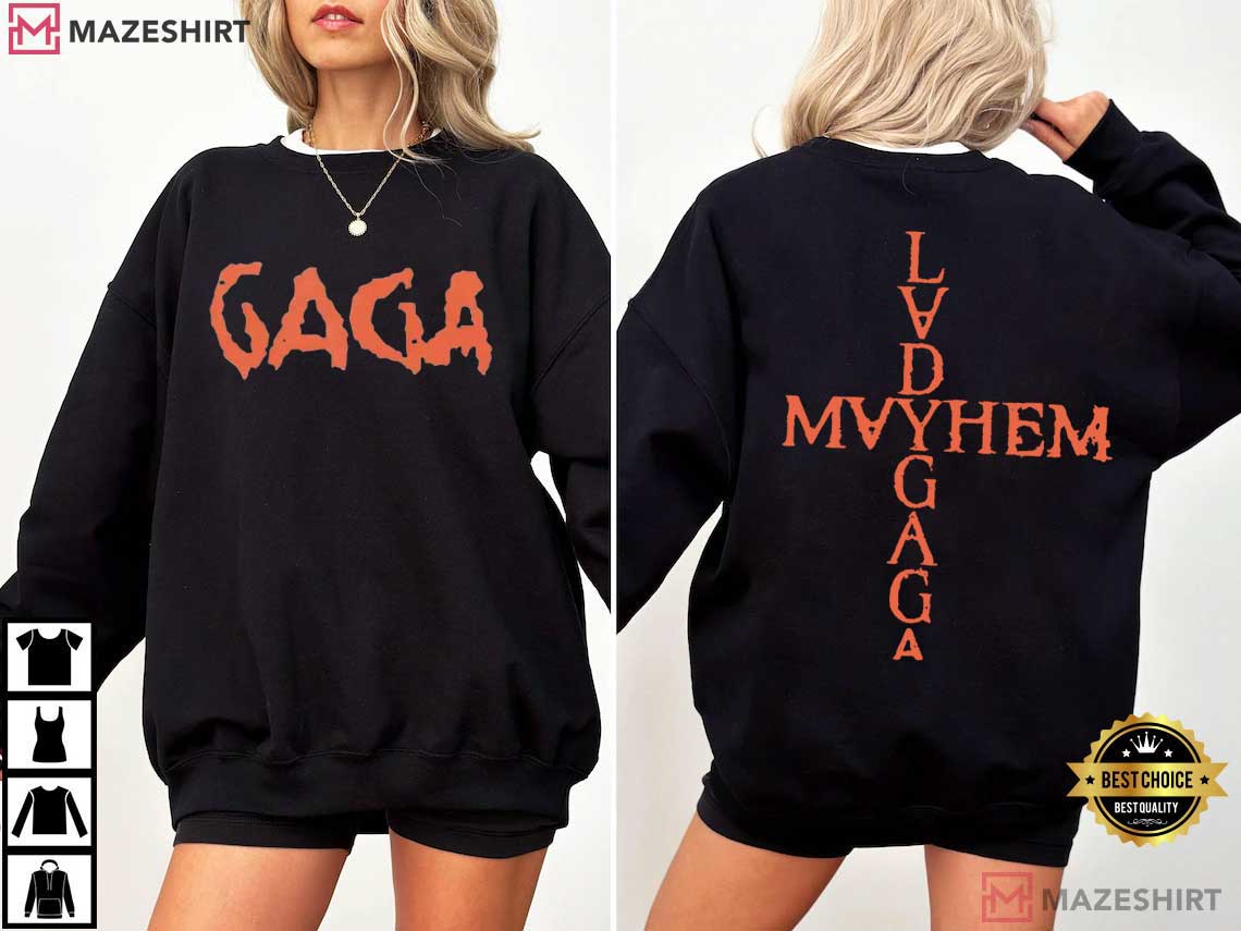 Lady Gaga The Mayhem Concert Tour T-Shirt Lady Gaga The Mayhem Concert Tour T-Shirt