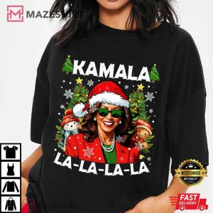 Kamala Harris Christmas Funny Holiday Political T Shirt (1)