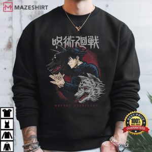 Jujutsu Kaisen Megumi Fushiguro Divine Dogs Anime T Shirt (4)