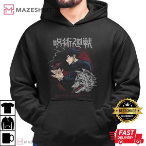 Jujutsu Kaisen Megumi Fushiguro Divine Dogs Anime T Shirt (3)