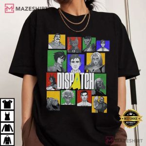 Dispatch Video Game 2025 Graphic T Shirt (2)