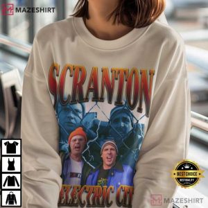 Scranton The Electric City The Office Fan Merch T Shirt (2)