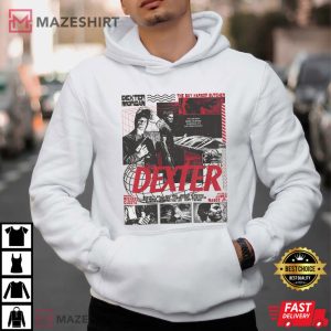 Dexter Morgan Vintage Crime Thriller Graphic T Shirt (4)