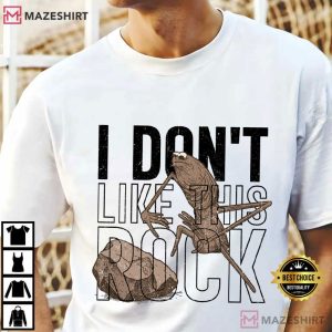 Marcus The Worm I Don’t Like This Rock Brain Rot Meme T-Shirt