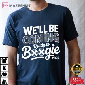 We'll Be Coming Ready To Boogie 2026 Scotland Patriotic T Shirt (2)