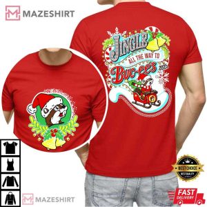 Jingle All The Way To Buc Ees Christmas 2025 T Shirt (1)
