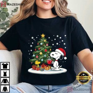 Christmas Snoopy Cartoon Holiday Season T Shirt (1)