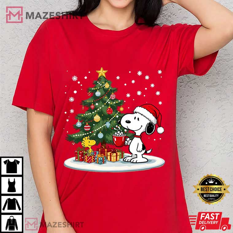 Christmas Snoopy Cartoon Holiday Season T-Shirt